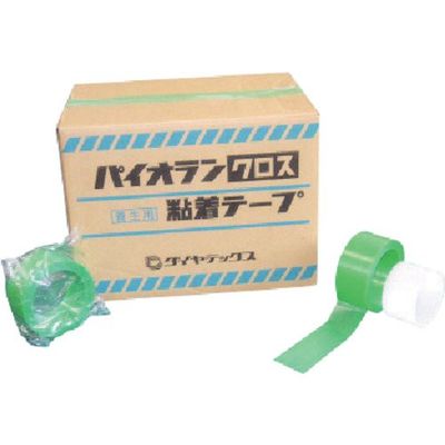 ダイヤテックス パイオラン コアレステープ 75mm×25m グリーン (18巻入) Y-09-GR-75CORELESS 1箱(18巻)（直送品）
