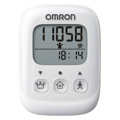 オムロンヘルスケア オムロン歩数計 HJ-325 ホワイト 321845 1個 　介援隊 H0698（直送品）