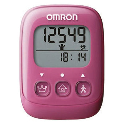 オムロンヘルスケア オムロン歩数計 HJ-325 ピンク 321846 1個 　介援隊 H0698（直送品）
