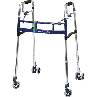 ユーバ産業 スライドフィットEX 前後キャスター4インチ HT-0294WT 超ハイタイプ 1台   介援隊 W2486（直送品）