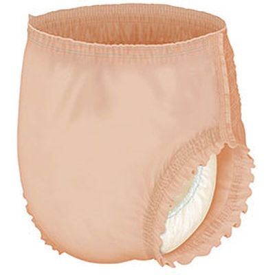 リブドゥコーポレーション はくパンツ 下着のようなベージュタイプ 18013 L 22枚(4) 428456 1梱(22枚入x4袋x6箱)（直送品）