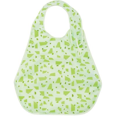 フットマーク こぼれないお食事エプロン 403733 ライム 429343 1枚 　介援隊 E1433（直送品）