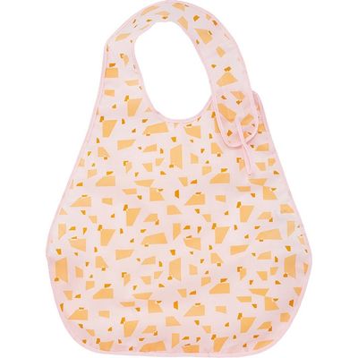 フットマーク こぼれないお食事エプロン 403733 ピーチ 429344 1枚 　介援隊 E1433（直送品）