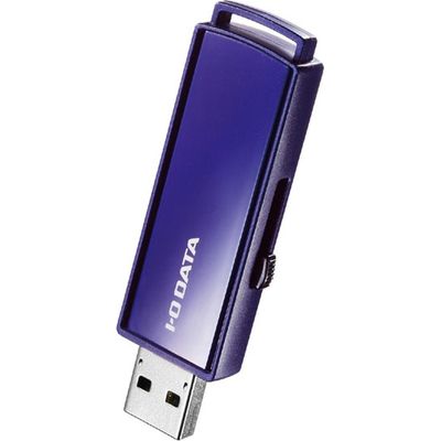 アイ・オー・データ機器 USB3.1 Gen1(USB3.0)対応 セキュリティUSBメモリー 64GB EU3-PW/64GR 1個（直送品）