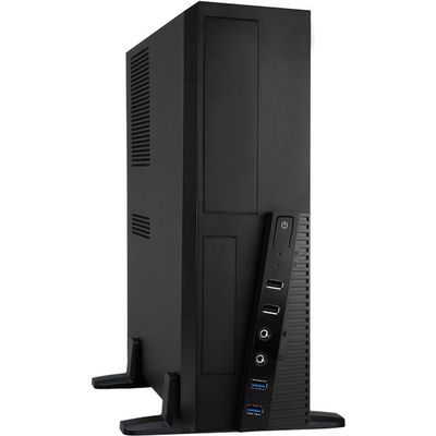 IN WIN ３００Ｗ　８０ＰＬＵＳ　ＢＲＯＮＺＥ電源搭載　ＭｉｃｒｏＡＴＸ＆ＩＴＸ用　スリムタワーケース　ブラックカラーモデル（直送品）