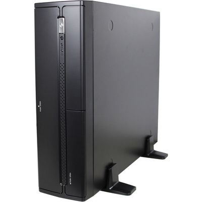 IN WIN ３００Ｗ　８０ＰＬＵＳ　ＢＲＯＮＺＥ電源搭載　ＭｉｃｒｏＡＴＸ＆ＩＴＸ用　スリムタワーケース　ブラックカラーモデル（直送品）