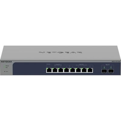 NETGEAR マルチギガ８ポートＳＦＰ＋　２スロット　スマートスイッチ MS510TXM-100AJS 1台（直送品）