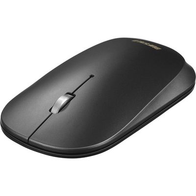 バッファロー 薄型　３ボタン　Ｂｌｕｅｔｏｏｔｈ　ＢｌｕｅＬＥＤマウス　ノーマル　ブラック BSMBB330NBK 1台（直送品）