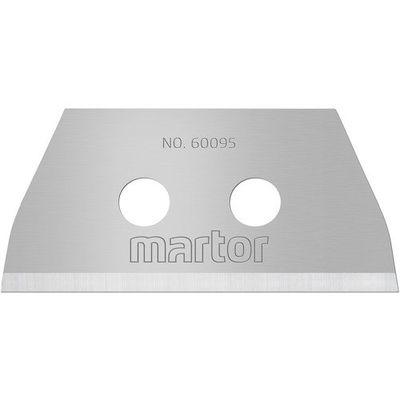 MARTOR 替刃(ショートタイプ) 10枚 TRAPEZOID BLADE 60095 1箱(10枚) 396-3840（直送品）