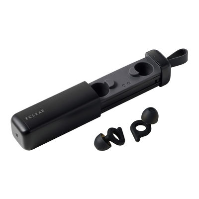 耳栓 睡眠用 遮音性 薄型 横向き寝 快眠 いびき対策 快適フィット 水洗い可 ブラック HCSL-EP01BK エレコム 1個（直送品）