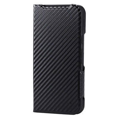 Google Pixel 10/10 Pro ケース 手帳型 超軽量 カーボン PM-P252PLFUCB エレコム 1個（直送品）