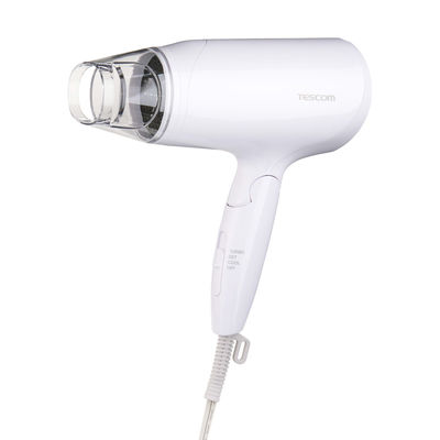ドライヤー 大風量 速乾 マイナスイオン 軽量 折りたたみ式 ヘアドライヤー ホワイト TD260B-W テスコム 1個（直送品）