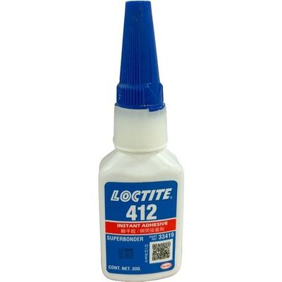 ヘンケルジャパン ロックタイト 瞬間接着剤 412 仮止め用 20g 412-20 1本 814-8169（直送品）