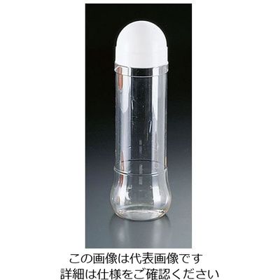 遠藤商事 食品ボトル 白 (12ヶ入) FB-600 1ケース(12個) 62-6467-84（直送品）