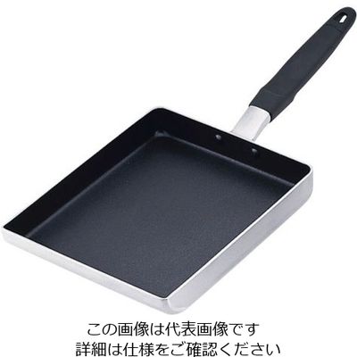 遠藤商事 ドリス アルミ玉子焼き 15×18cm 62-6474-36 1個（直送品）
