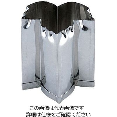 遠藤商事 手造り業務用抜型 ツタ 小々(A) 62-6478-19 1個（直送品）