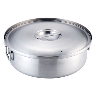 遠藤商事 TKG IH 3層クラッド鋼 炊飯鍋 (蓋付) 62-6493-86 1個（直送品）