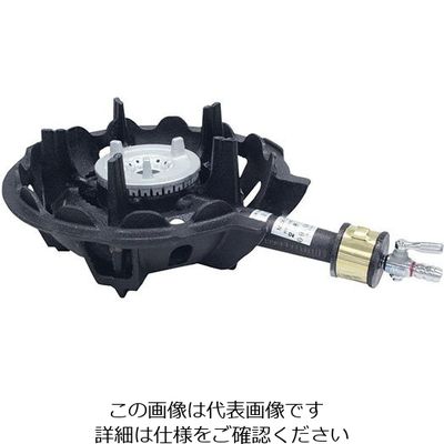 アサヒサンレッド ハイカロリーコンロ 一重型 P無 13A 62-6497-21 1個（直送品）