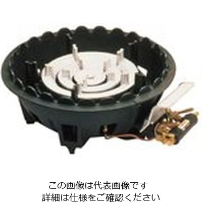 アサヒサンレッド ハイカロリーショートコンロ 三重型 MDー318P P付 LPガス 62-6497-34 1個（直送品）