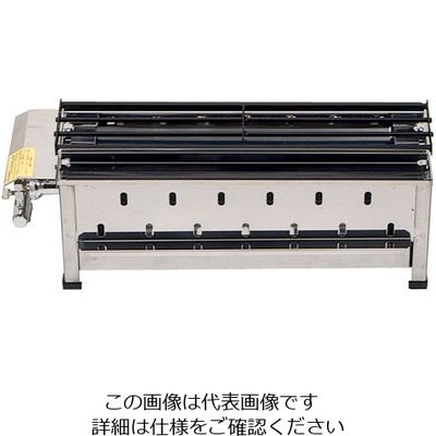 伊藤産業 無煙式やきとり器 KEーS 都市ガス 62-6502-49 1個（直送品）