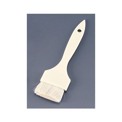 アズワン プラ柄白ハケ(山羊毛) 60mm 62-6506-72 1個（直送品）