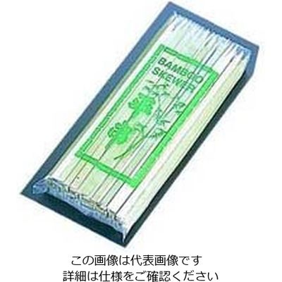松尾物産 竹製 平串(100本入) 240mm 62-6505-84 1箱(100本)（直送品）