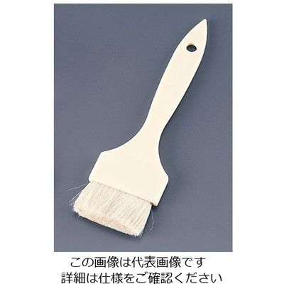 アズワン プラ柄白ハケ(山羊毛) 45mm 62-6506-71 1個（直送品）