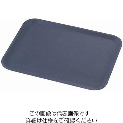 CAMBRO 角型ノンスリップコーフトレー ブラック(D01) CO3253 1個 62-6518-44（直送品）