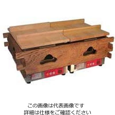 遠藤商事 エイシン マイコン電気おでん鍋6ッ切×2 CVS-8D 1個 62-6515-74（直送品）