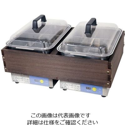 遠藤商事 マイコンおでんウォーマー 6ッ切×2 TDO-900WR 1個 62-6515-76（直送品）