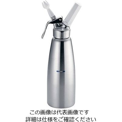 日本炭酸瓦斯 エスプーマ スパークリング L ステンレス(CO2エスプーマ) 62-6530-62 1個（直送品）