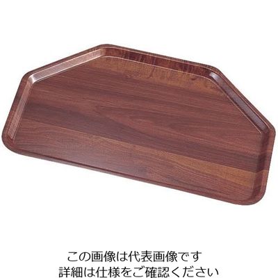 CAMBRO トラベゾイド型カプリトレー ウォールナット CA3247TR 1個 62-6519-24（直送品）