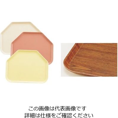 CAMBRO トラペゾイドトレー カントリーオーク 1418TR 1個 62-6521-12（直送品）