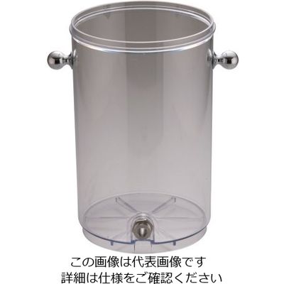 遠藤商事 KINGOジュースディスペンサー 4L用 コンテナ(ノブ2個付) 62-6531-90 1個（直送品）