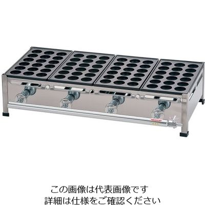 遠藤商事 関西式たこ焼器(18穴) 5枚掛 13A 62-6541-50 1個（直送品）