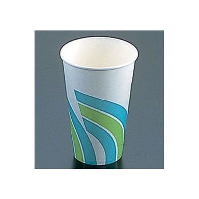 遠藤商事 紙カップ(コールド用)SCMー360 レインボー(1400入) 62-6538-96 1ケース(1400個)（直送品）