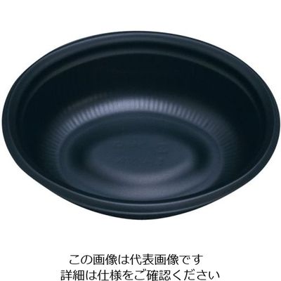 中央化学 SDビストロ 深型 本体 (50入)黒 M20-16 1ケース(50個) 62-6540-31（直送品）