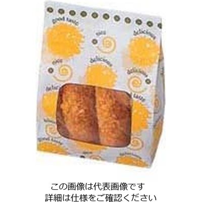 福助工業 ルックバッグ フライド(100枚入) No.4S 0211265 1ケース(100枚) 62-6540-50（直送品）