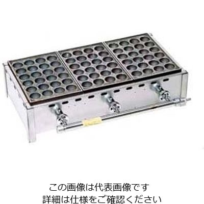 伊藤産業 ガス式 ジャンボたこ焼器(24穴) 5枚掛 都市 62-6542-05 1個（直送品）