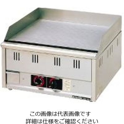 遠藤商事 ガス式グリドル MGGー066TB (サーモスタット付) 都市ガス 62-6545-63 1個（直送品）