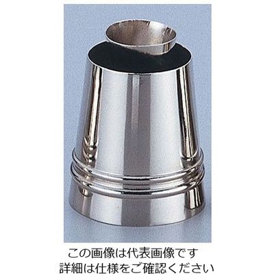 田中糧機製作所 ダブル口金 丸型ヘソ高 62-6552-41 1個（直送品）
