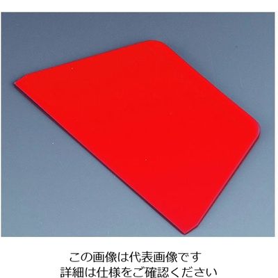 遠藤商事 サーモ カラースクレーパー 37053 レッド 62-6554-39 1個（直送品）