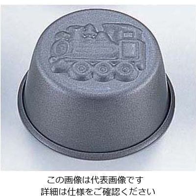 遠藤商事 フッ素加工 プリンカップ 汽車 62-6559-92 1個（直送品）