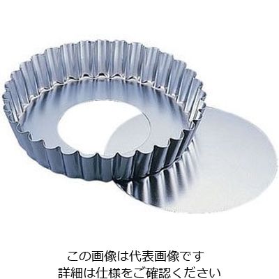 タイガークラウン ギルア セパトタルト深型 底取 φ180mm No.997 1個 62-6563-83（直送品）