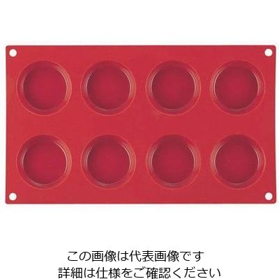 Martellato フレキシブル ノンスティックモルド 60フラン型8ヶ取 SF045 1個 62-6569-92（直送品）