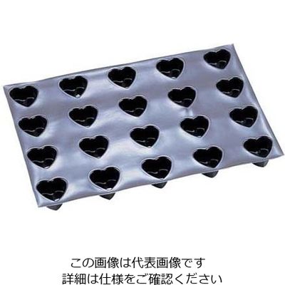 遠藤商事 ドゥマール フレキシパン 20取 ハート 1340 1個 62-6570-59（直送品）