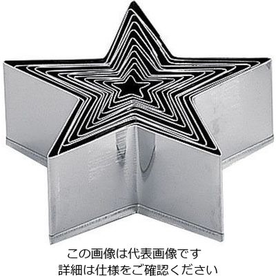 遠藤商事 SA18ー0パテ抜 星 No.3 62-6572-37 1個（直送品）