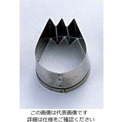 田中糧機製作所 18ー8クッキー抜型 チューリップ 62-6575-07 1個（直送品）