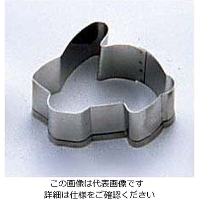 田中糧機製作所 18ー8クッキー抜型 ウサギB 62-6575-09 1個（直送品）