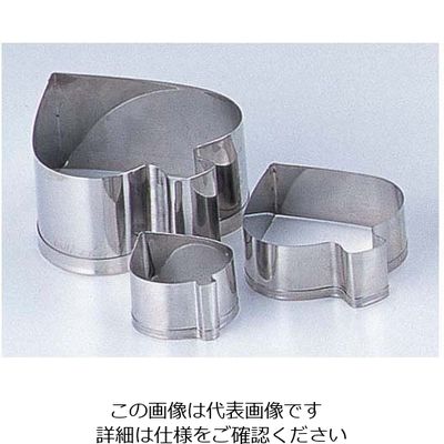 アズワン 18ー8 クッキー抜型 スペード 中 62-6574-69 1個（直送品）